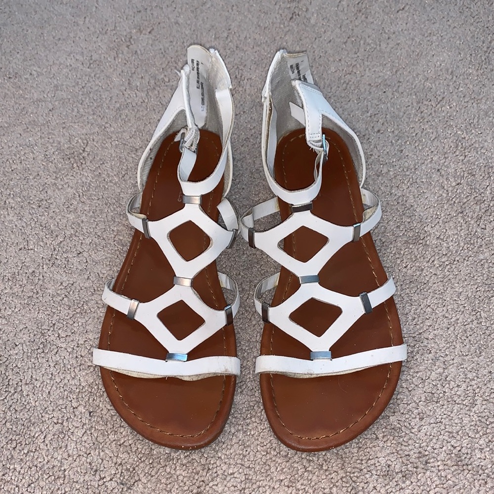 White Sandals